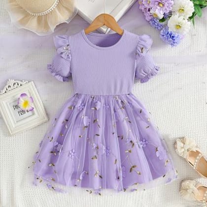 Imported  👗 European & American Style Princess Dress – Baby Girl Summer Gauze Skirt