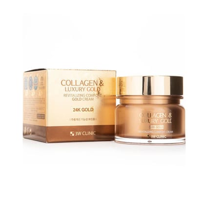 3W Clinic Collagen And Luxury Gold Cream (100ml)