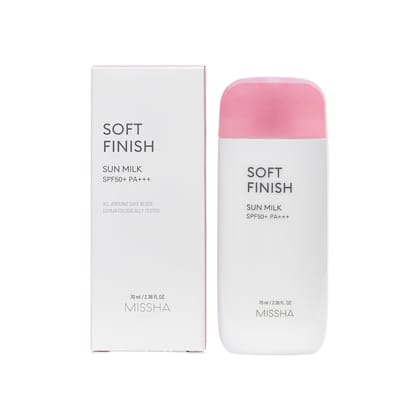 MISSHA All Around Safe Block Soft Finish Sun Milk SPF50+ PA+++ – 70ml