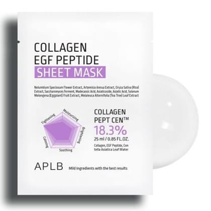 APLB Collagen EGF Peptide Sheet Mask 25ml