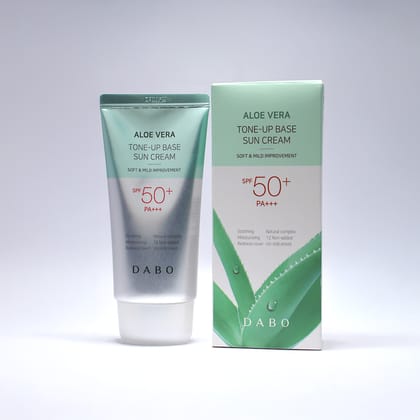 Dabo Aloe Vera Tone Up Base Sun Cream with SPF 50+ PA+++