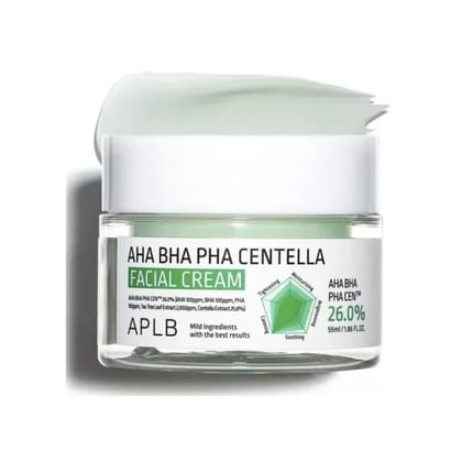 APLB AHA BHA PHA Centella Facial Cream 55ml