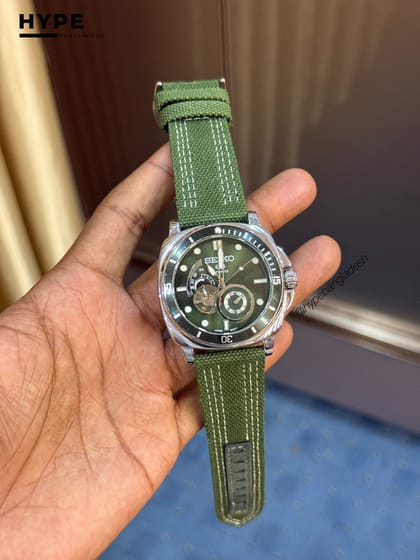 Seiko Open Heart Automatic (Green)