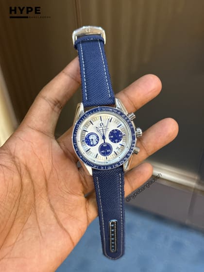 Omega Speedmaster Silver Snoopy (Belt)