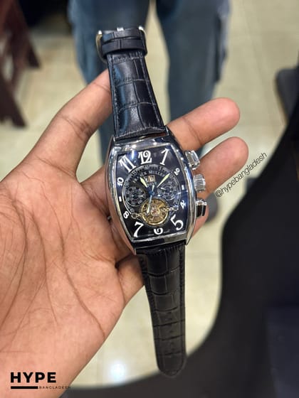 Franck Muller Automatic Semi AAA (Black-Silver)