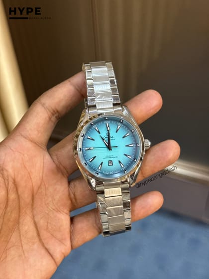 Omega Chain Sea-Master Aqua Terra Quartz (Turquoise) (Copy)