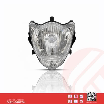Headlight Assy for Suzuki Gixxer (Old Model) bike.