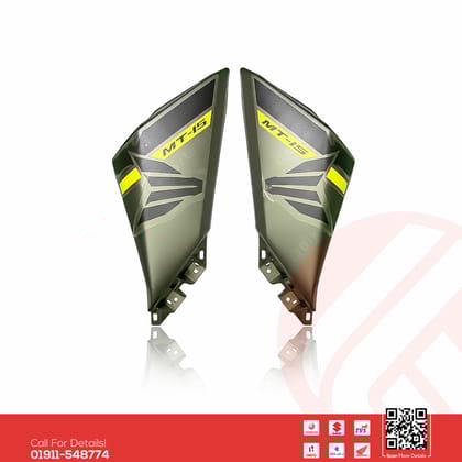 Tanky Kan for Yamaha MT15 V2 (Cyber Green DLX) bike.