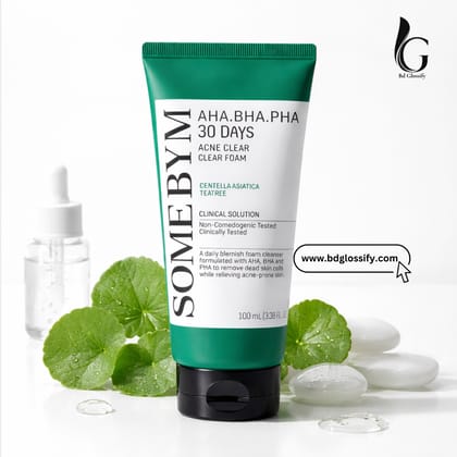 SOME BY MI - AHA, BHA, PHA 30 Days Miracle Acne Clear Foam (100ml)