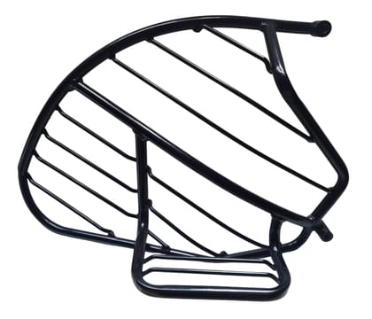 Premium Heavy Black Left Side Sharee Gourde For Royal Enfield Classic & Meteor 350