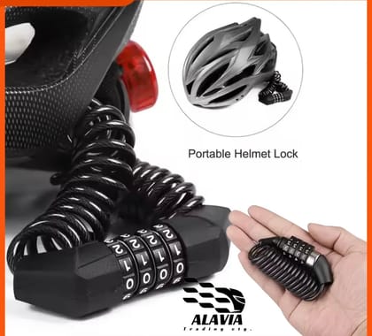 Premium 4 Digit Helmet Lock