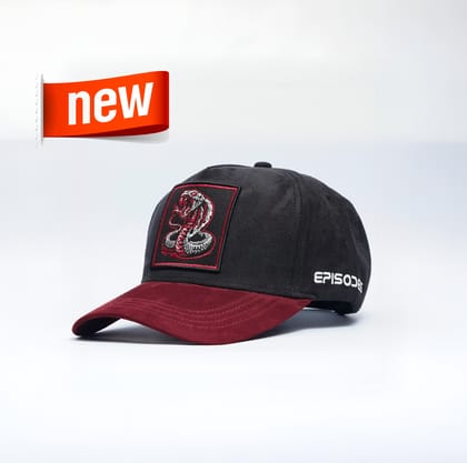 Episodes 'Cobra' High Crown Suede Cap