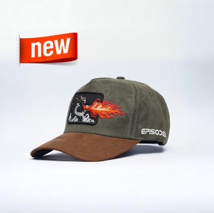 Episodes 'Dragon' High Crown Suede Cap