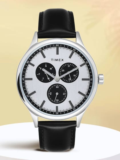 TIMEX  Multi Function Silver Dial Analog Watch - For Men