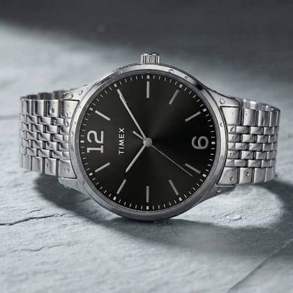Timex Black Dial Analog Watch Unisex Male/Female