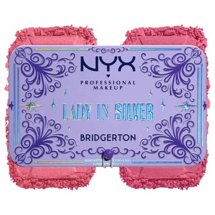 NYX Professional Makeup Lady in Silver Blush Palette – Bridgerton Collection