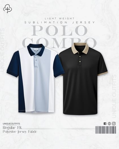 PL28 China P.P Sublimation Premium Polo T-Shirt
