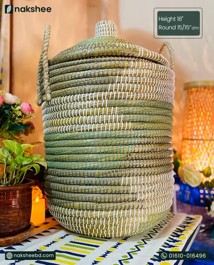 Kaisa Grass Storage busket specially laundry basket