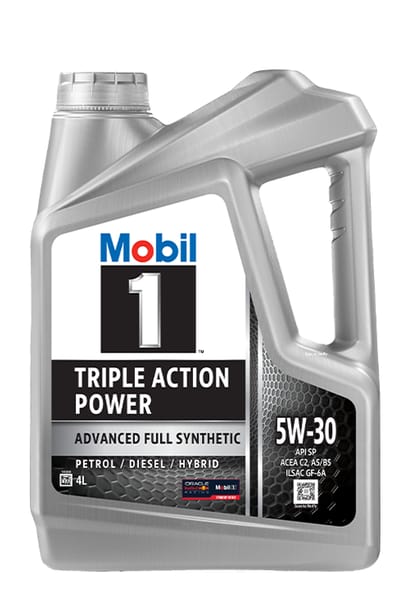 Mobil 1 5W-30 Friction Fighter Full Synthetic Engine Oil – 4L