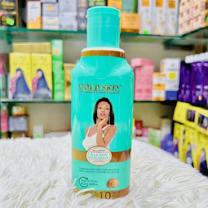 GOLD SKIN Clarifying Body Lotion with Argan Oil