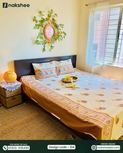 Nakshee premium bedsheet 104