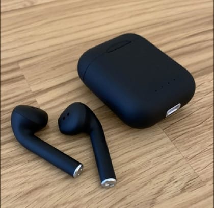 Buds Air 112 Tws Earphone True Wireless Bluetooth Headset - Bluetooth Headphone -Bluetooth Headphone Black