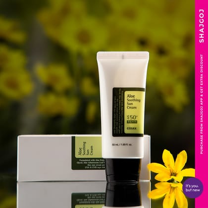 Cosrx Aloe Soothing Sun Cream SPF50+ PA+++ (50ml)