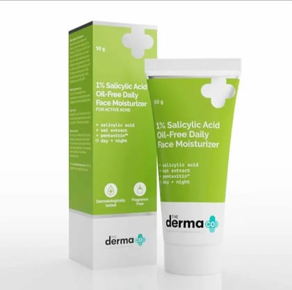 The Derma Co 1% Salicylic Acid Oil-Free Moisturizer - 50g