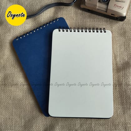 OXYNOTE A5 Size Premium Blank Cover Notebook -