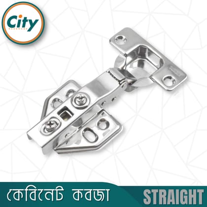 ২ পিস হাইড্রোলিক কনসিল কবজা নরম বন্ধ স্টেইনলেস স্টিলের ক্যাবিনেটের দরজার কবজা ফার্নিচার কবজা