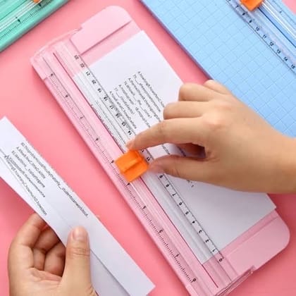 A4 Paper Cutter Trimmer Lightweight Paper Cutting Machine Random color 1pcs
