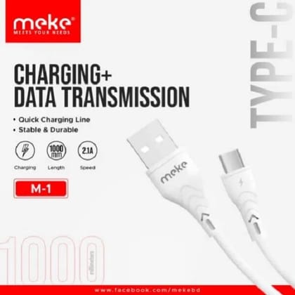 Meke M1 Charging Data Cable (All Type)