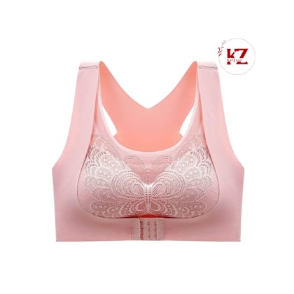 Butterfly Front Closure Lace Bra