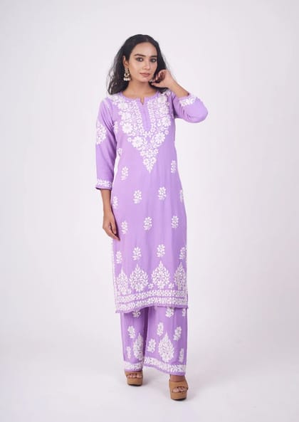 Lucknow two piece Kurti set