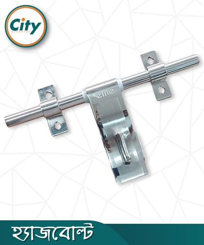 স্টেইনলেস স্টিলের হ্যাজবোল্ট ল্যাহের মডেল দরজার হ্যাজবোল্ট ৪ মিমি হেভী ইনডিয়ান হ্যাজবোল্ট