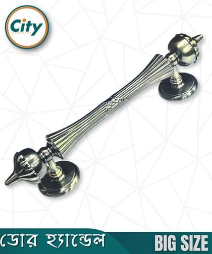 বড় আকারের ডোর হ্যান্ডেল ইউরোপীয় রেট্রো ডোর হ্যান্ডেল এন্টিক ভিনটেজ ডোর পুলস বিলাসবহুল কাঠের দরজার জন্য