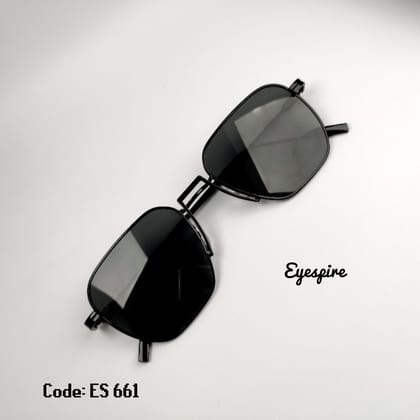 661B New Design Metal Black Sunglass