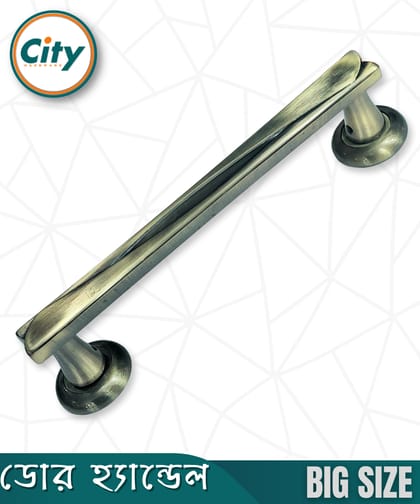 বড় আকারের ডোর হ্যান্ডেল ইউরোপীয় রেট্রো ডোর হ্যান্ডেল এন্টিক ভিনটেজ ডোর পুলস বিলাসবহুল কাঠের দরজার জন্য