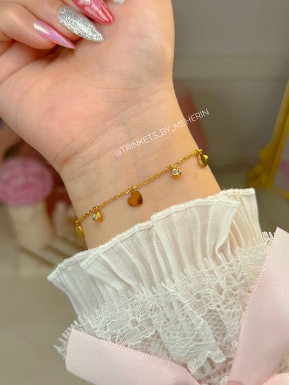 Charm bracelet - love