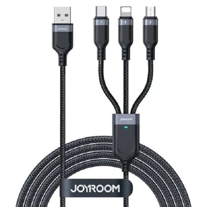 JOYROOM A18 3.5A USB 3 In 1 Data