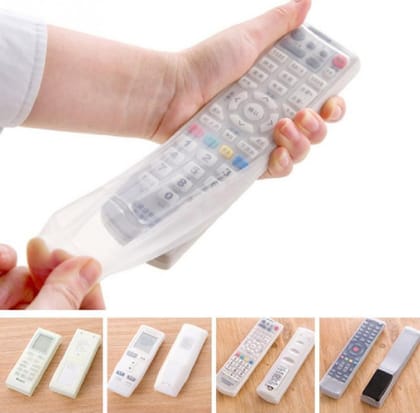 Silicone Remote Control Cover Dust-Proof Waterproof AC TV Remote Control Protective Cover