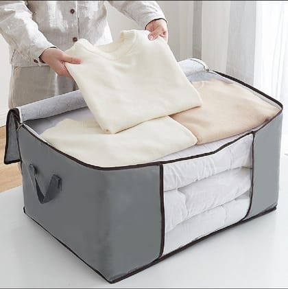 Winter Summer Cloths Storage Organizer Bags. Blankets Cover, Cloth Organizer, Winter Wardrobe Storage Organizer