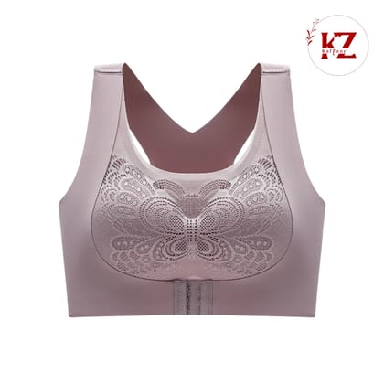Butterfly Front Closure Lace Bra