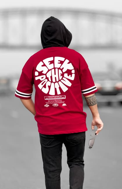WE Hoodie T Shirt Maroon