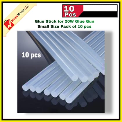 Glue Stick for 20W Glue Gun Small Size Pack of 5 or 10 pcs