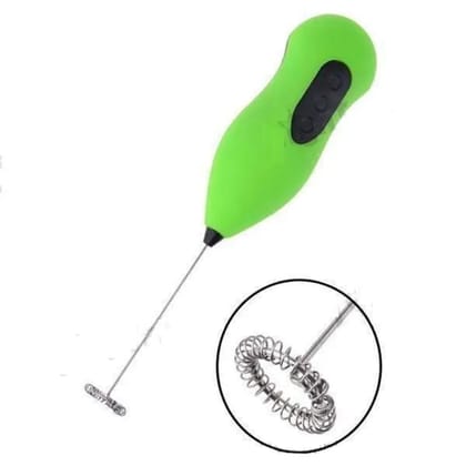 Electric Foam Maker for Milk, Coffee, Egg Beater, Juice, Cafe With battery