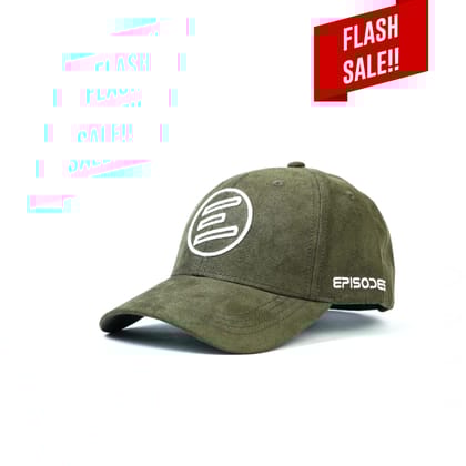 Episodes iconiq Olive Suede Cap