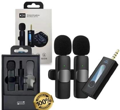 K35 WIRELESS MICROPHONE 2 PIECES