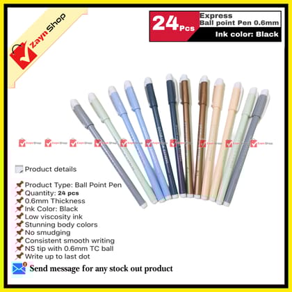 Good Luck EXPRESS Ball pen Black ink 0.6mm / 24 pcs