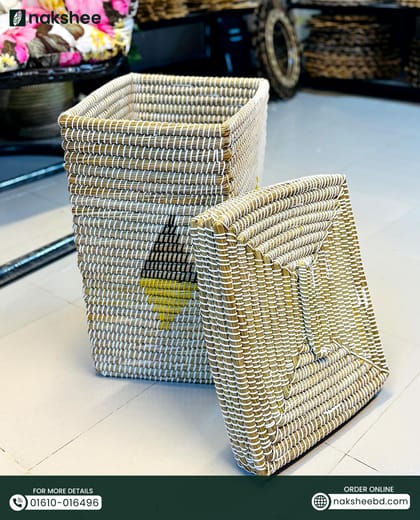 স্কয়ার লন্ড্রি বাস্কেট // Squre laundry basket 12''/16''/23''